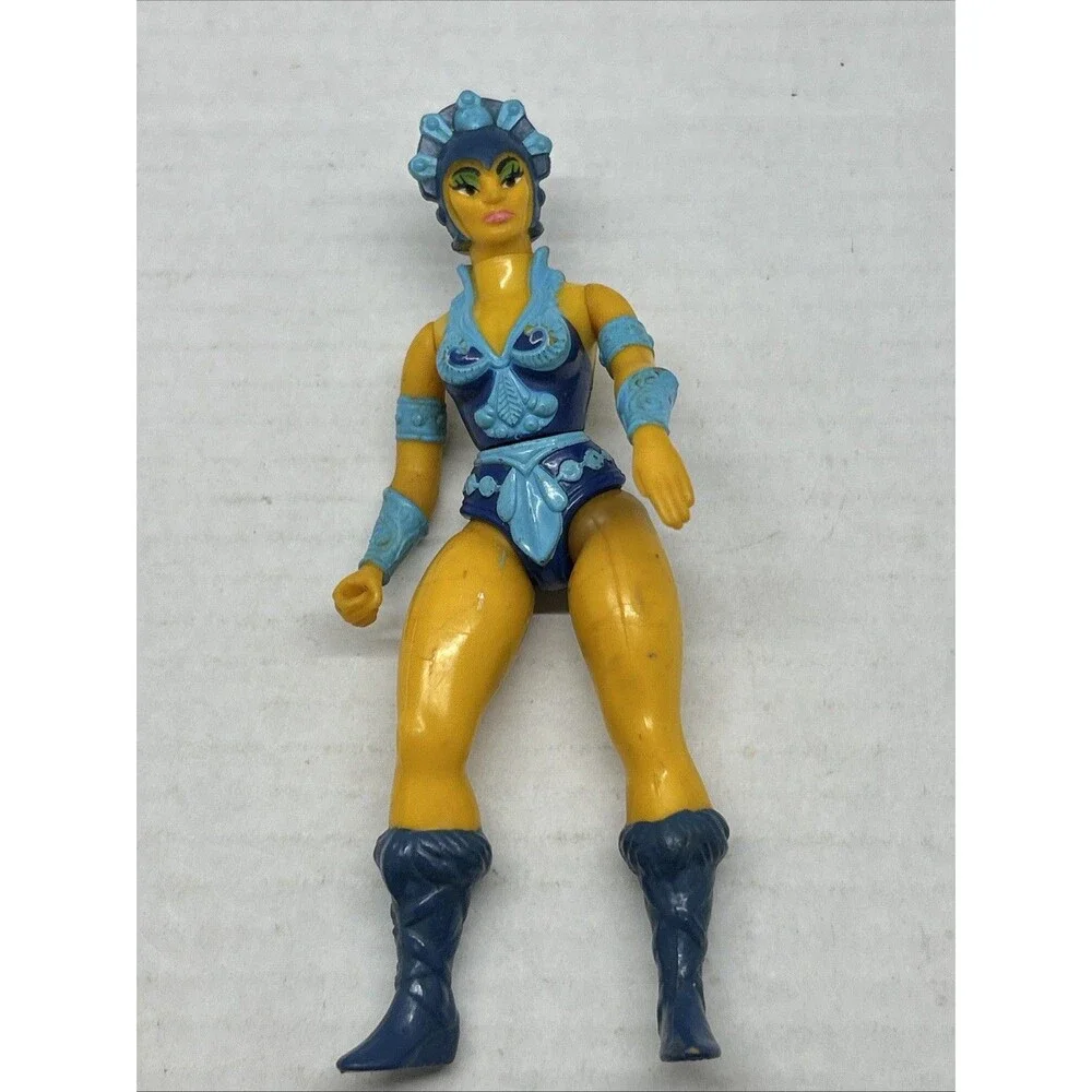 Vintage 1982 He-Man MOTU Mattel Evil Lynn Action Figure Masters Universe Toy VTG